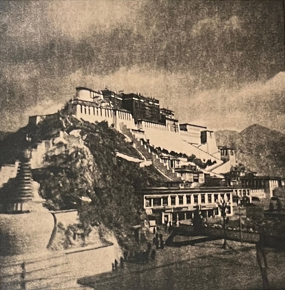 Photographic Gravure 1/5 signed - Potala Palace, Lhasa Tibet (1 of 3)