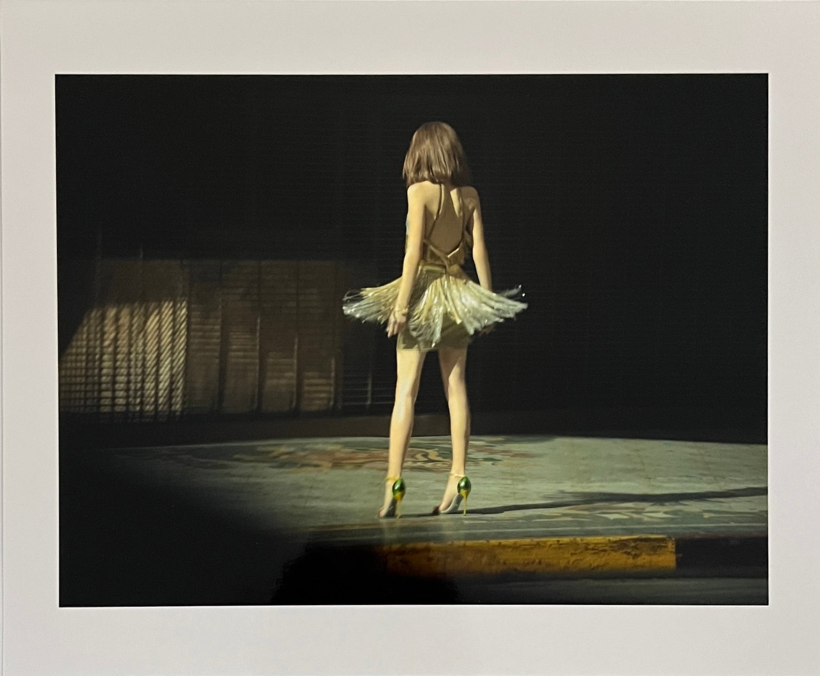 Rene & Radka- photograph - Girl in heels and short skirt: Rena & Radka (Rene Hallen - Germany / Radka Leitmeritz -Czech Rep) Limited Edition proof. Girl in short skirt and heels. Exhibitions in Paris, Slovakia, Italy, NY. 2010 National Museum of Photography 