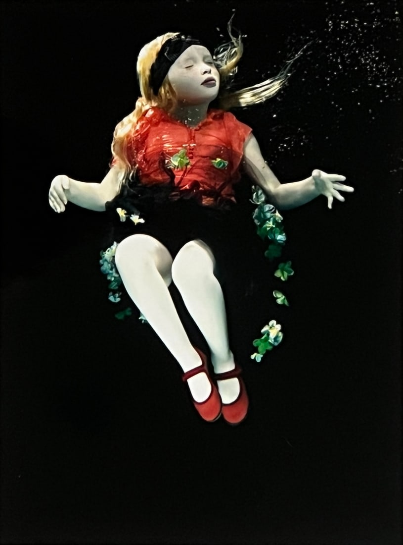 Rene & Radka Limited Edition AP print from Under water in Paris series: Rena & Radka (Rene Hallen - Germany / Radka Leitmeritz -Czech Rep) Limited Edition proof from "Under Water in Paris" series. Exhibitions in Paris, Slovakia, Italy, NY. 2010 National Museum of Photogra