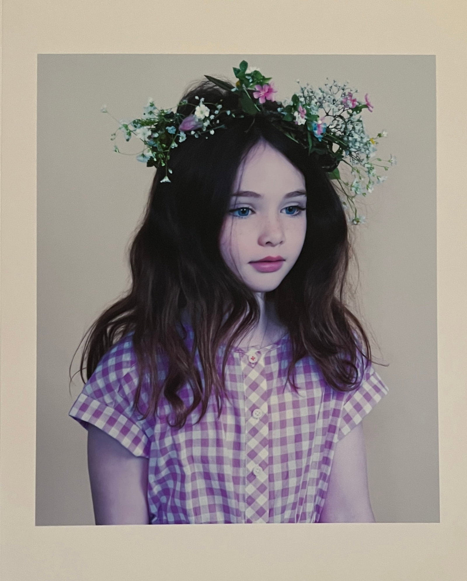 Rene & Radka-limited edition AP print- Young girl w/ blue eyes and lipstick: Rena & Radka (Rene Hallen - Germany / Radka Leitmeritz -Czech Rep) Limited Edition proof. Young girl with blue eyes and lipstick. Exhibitions in Paris, Slovakia, Italy, NY. 2010 National Museum of Pho