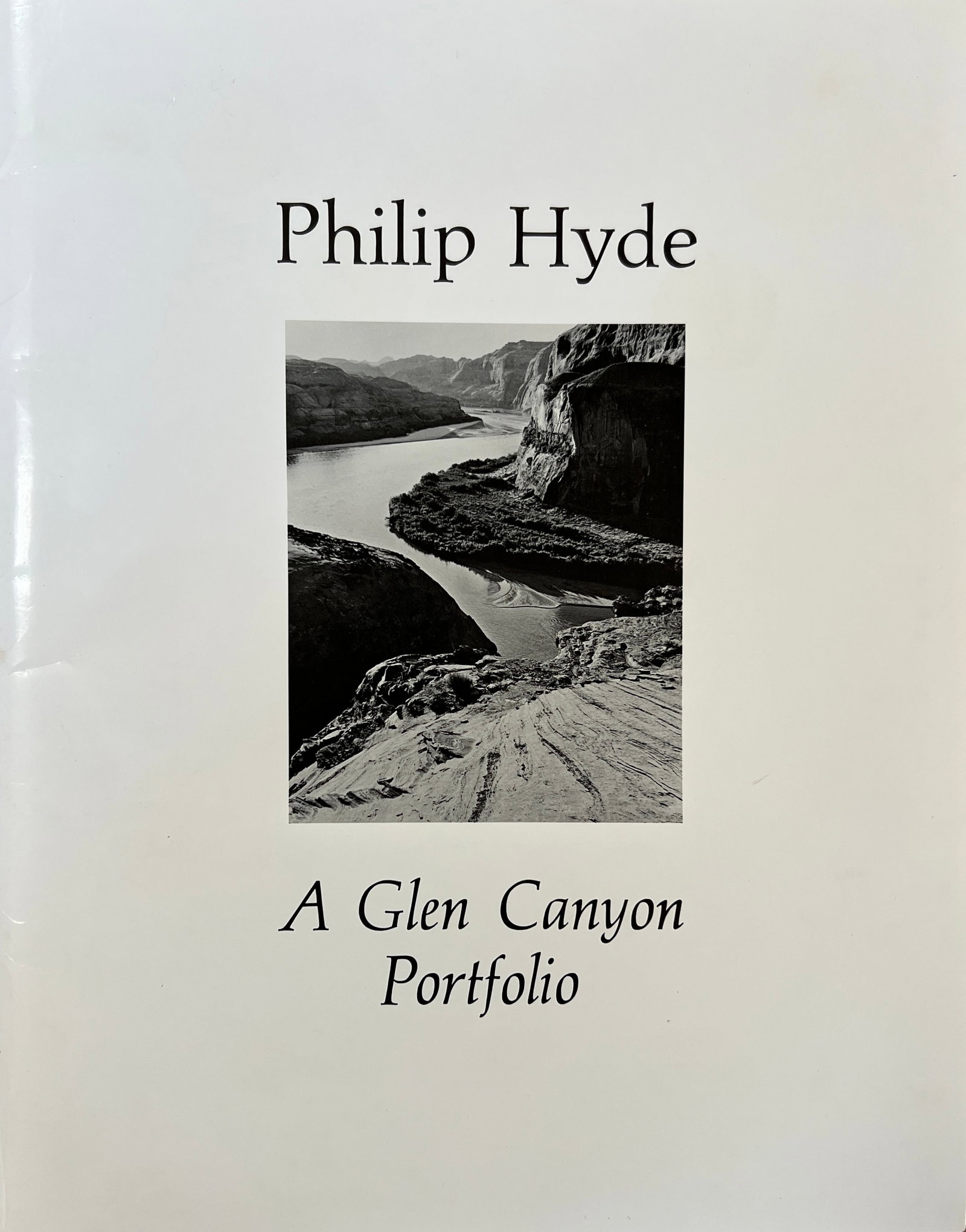 Philip Hyde - A Glen Canyon Portfolio - complete set, signed twice: Philip Hyde - A Glen Canyon Portfolio ( COMPLETE SET of 20 prints). Signed twice, once inscribed to Delores Kaller, Dated 1985. (Delores was ond of the founding member of "The Friends of Photography")