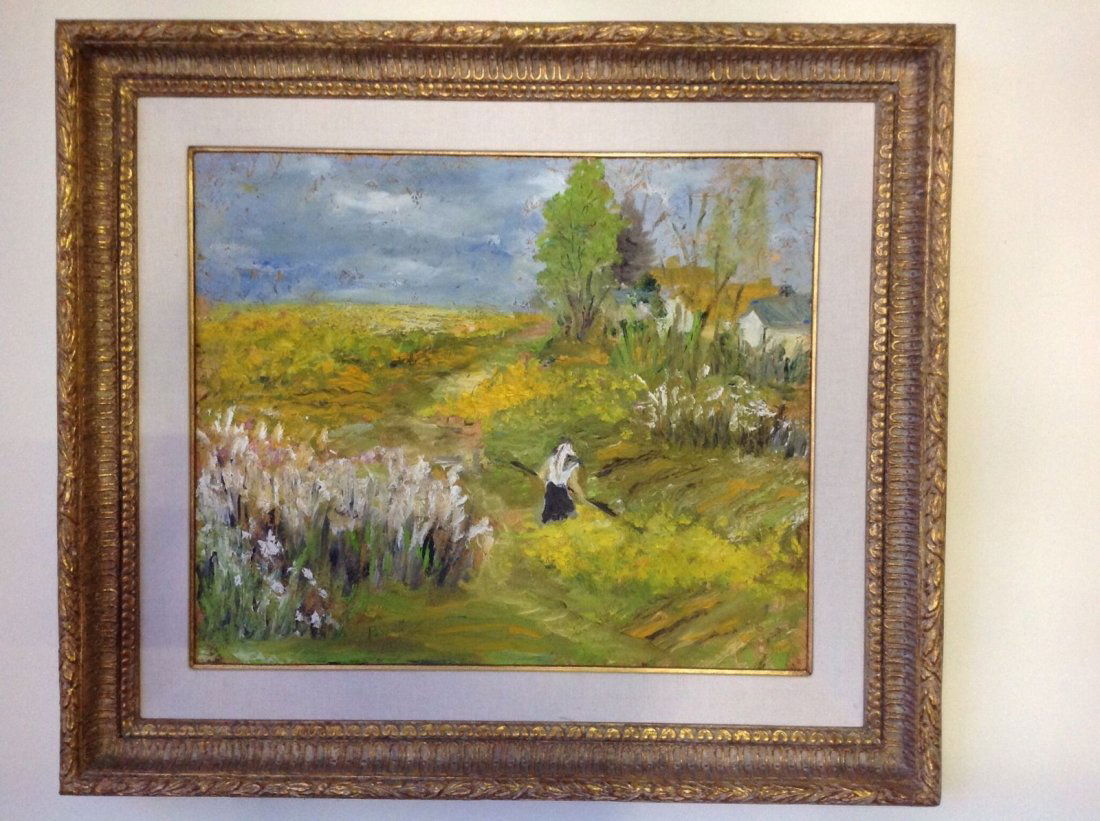 Suzanne Pascal (b 1914) Impressionist-Oil Painting (1 of 5)