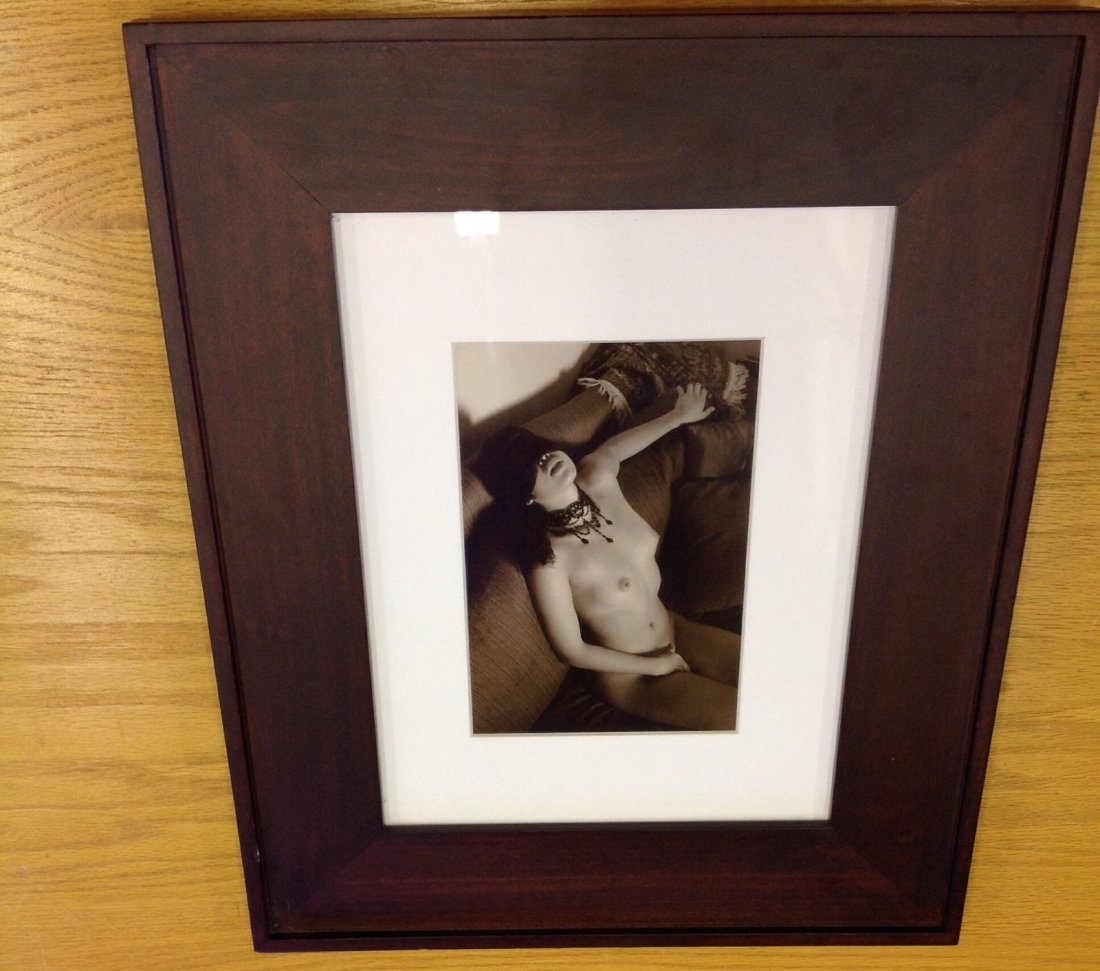Robert Russel McCall -Gelatin Silver Print: Title: Tactile Gelatin Silver Print Certificate on Verso. Cert# 05030801. Edition 001 / 250 Dated: 5-3-08. Signed Entre Nous Photo and Arts Gallery Dimension: Image: 7 1/2" x 5 1/4". Frame: 17 1/4" x 