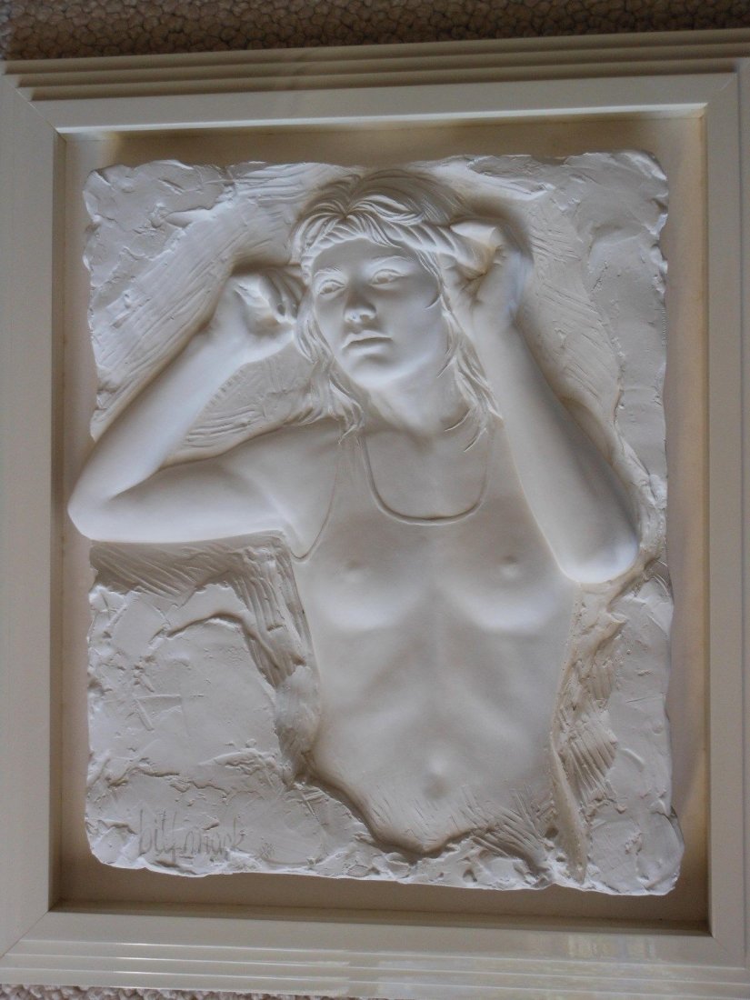 Bill Mack- "Workout" 1988 Porcelain Sand Cast, SOLD OUT (1 of 4)