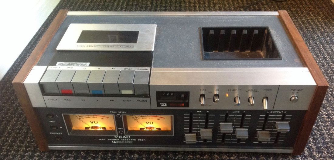 TEAC 450 STEREO CASSETTE DECK VINTAGE