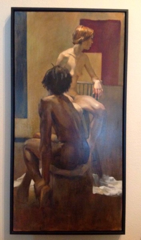 GEOFFREY LAURENCE Oil Painting-"Life Study" Signed / (1 of 5)
