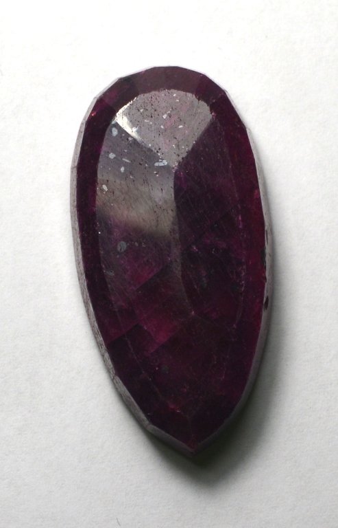 GLA Large Piece Of Pear Ruby: 107.35 carats large piece of pear ruby . see GLA report for more detail.