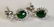 GIA Chinese Jadeite Jade Ring, Earrings, & Necklace Set - 9