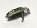GIA Natural Carving Green Jade Pendant W Diamond - 5