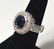14k White Gold Sapphire Lady's Ring - 3