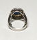 14k White Gold Sapphire Lady's Ring - 4