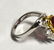 18k White & Yellow Ruby & Diamond Ladies Ring - 5