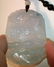Chinese Carving Natural Ice Green Jadeite Jade Pandent