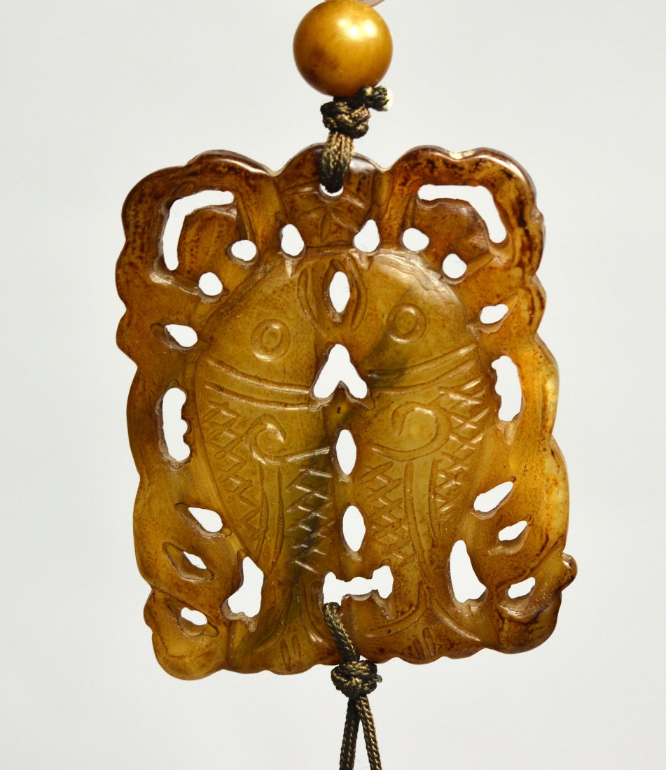 A Jade Carving Plague Pandent (1 of 5)