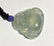 A Chinese Carved Natural Ice Green Jdeite Jade Pendant - 2