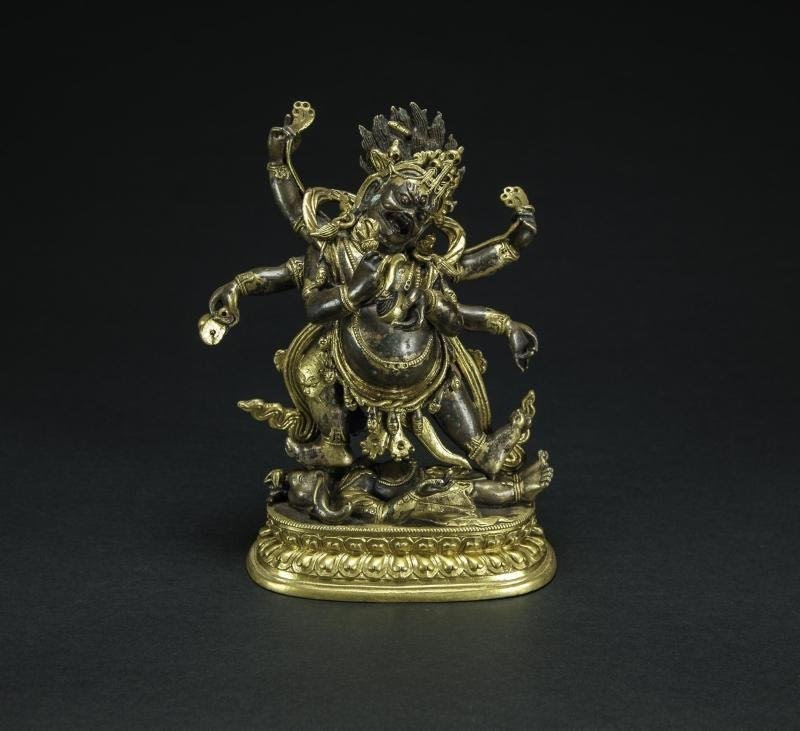 Tibetan Gilt Bronze Buddha Qing Dynasty (1 of 10)