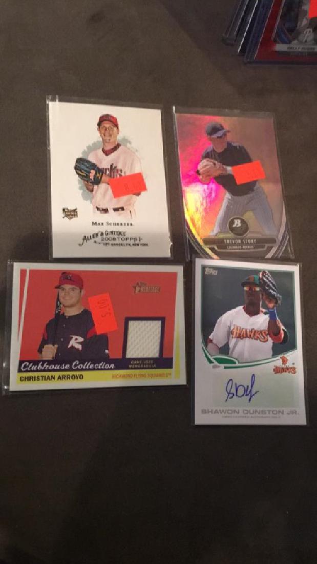 Max Scherzer 2008 Allen & Ginter's trevor story (1 of 3)