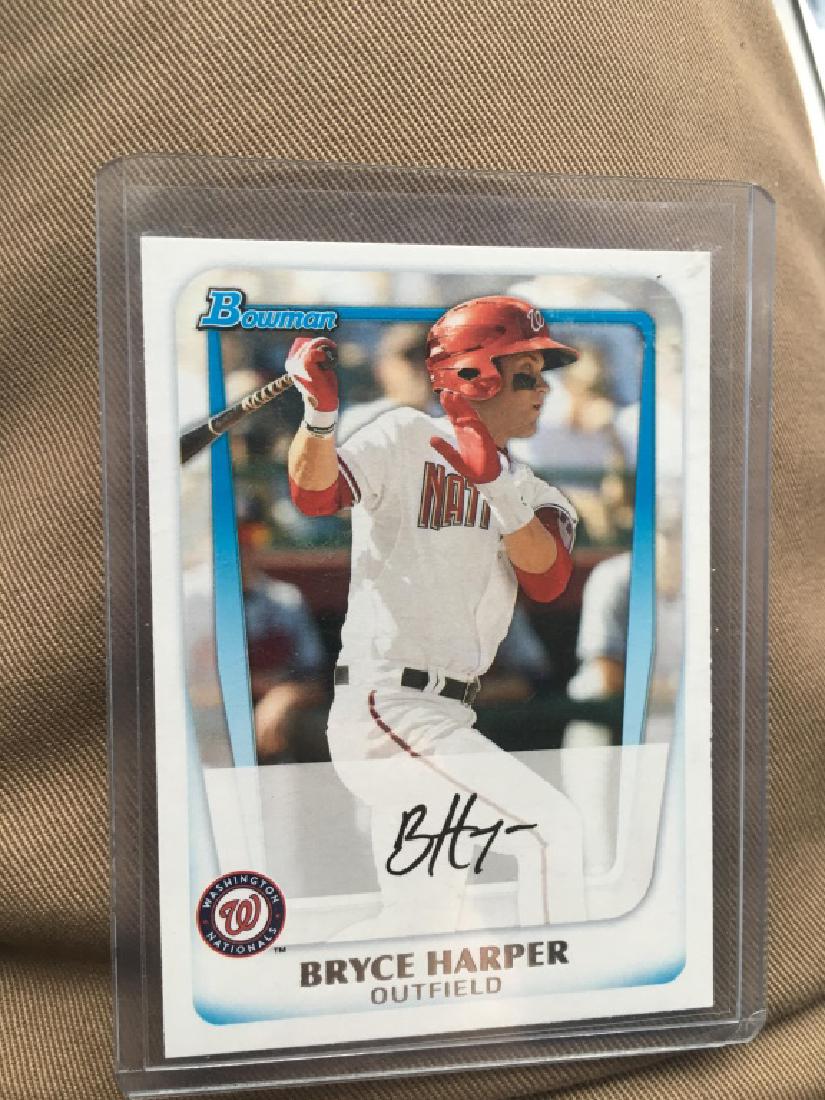 2011 BOWMAN PROSPECTS #BP1 BRYCE HARPER ROOKIE (1 of 2)