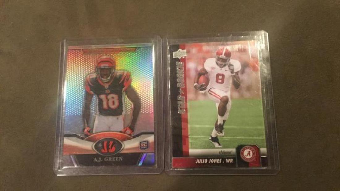 Julio Jones AJ Green 2011 upper deck and topps (1 of 2)