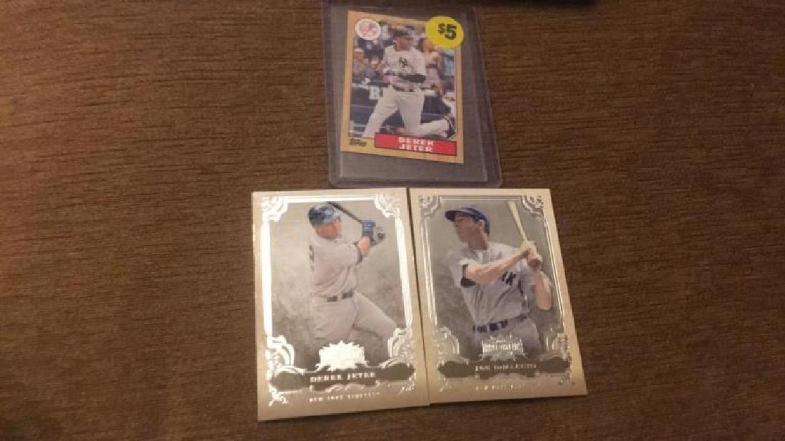 Derek Jeter Joe DiMaggio 2013 triple threads (1 of 2)