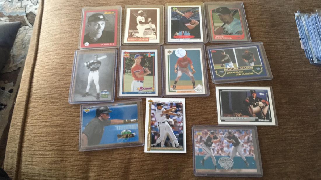 12 card baseball rookie store Hall of Fame lot to (1 of 4)