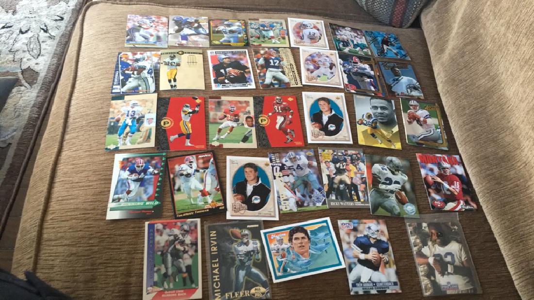 Large football superstore lot with rookies (1 of 6)