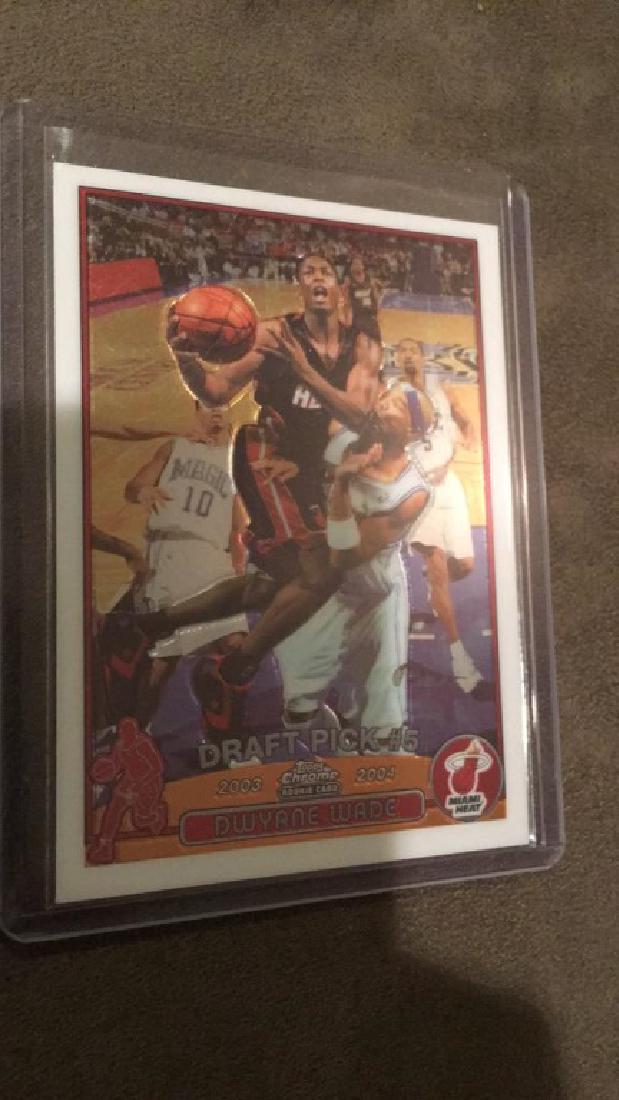 Dwayne Wade 2003-04 Topps chrome rookie (1 of 2)