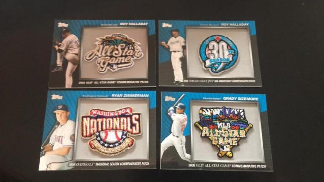 2010 tops All-Star game commemorative patch lot (1 of 2)