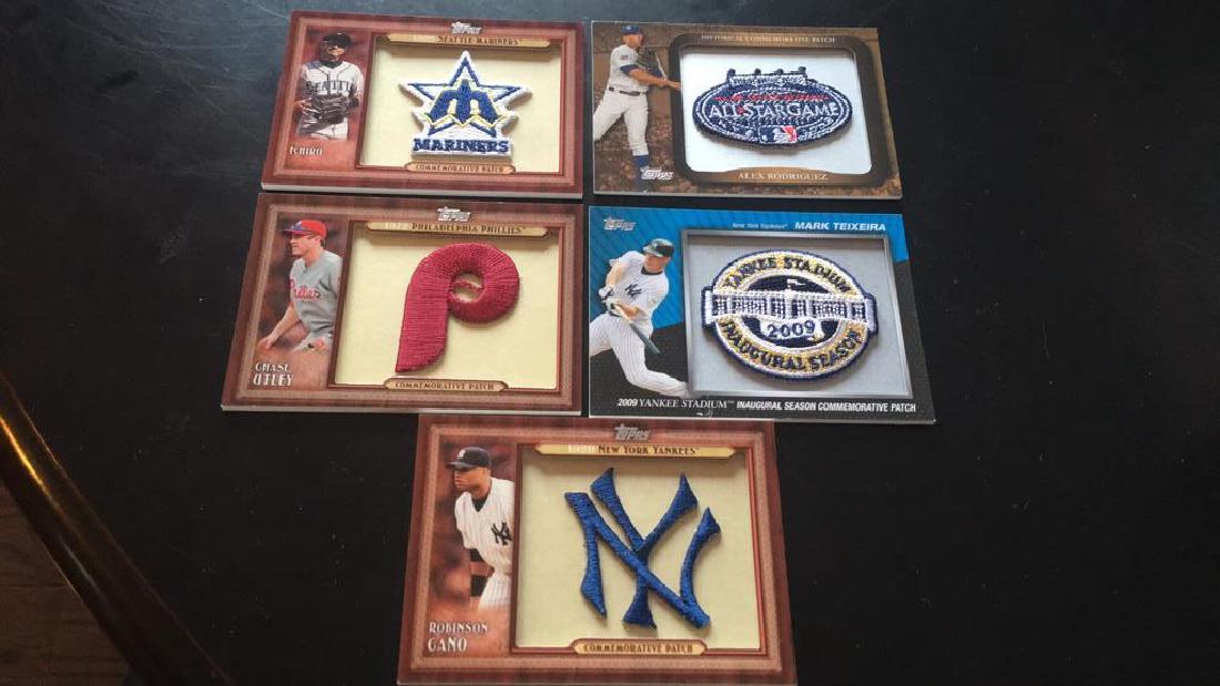 2011 Topps Commemorative Patch lot  Alex Rodriguez (1 of 4)