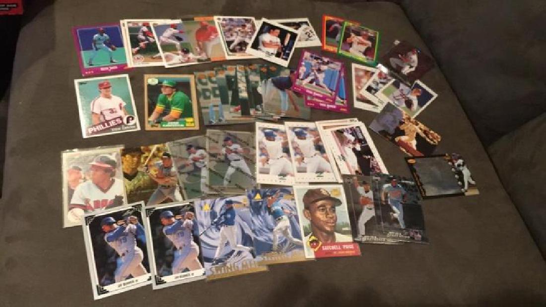 Mixed vintage baseball card luck Steve Carlton: Jose Canseco Alex Rodriguez can Griffey Junior Satchel Paige Rod Carew Ryan Samberg Cal Ripken Junior and more
