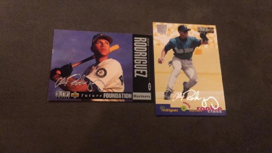 2  Alex Rodriguez upper deck collectors choice (1 of 2)