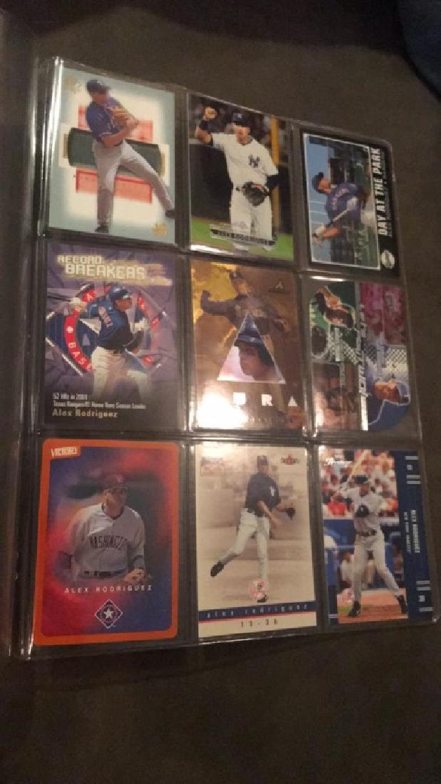 Alex Rodriguez nine card lot with inserts and (1 of 1)