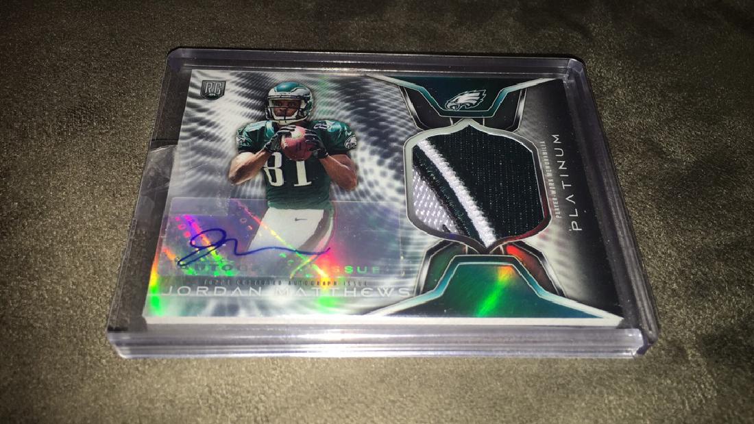 Jordan Matthews 2014 tops platinum sick patch (1 of 2)