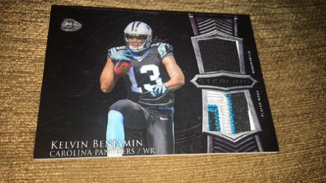 Kelvin Benjamin Bowman Sterling patch rookie (1 of 2)