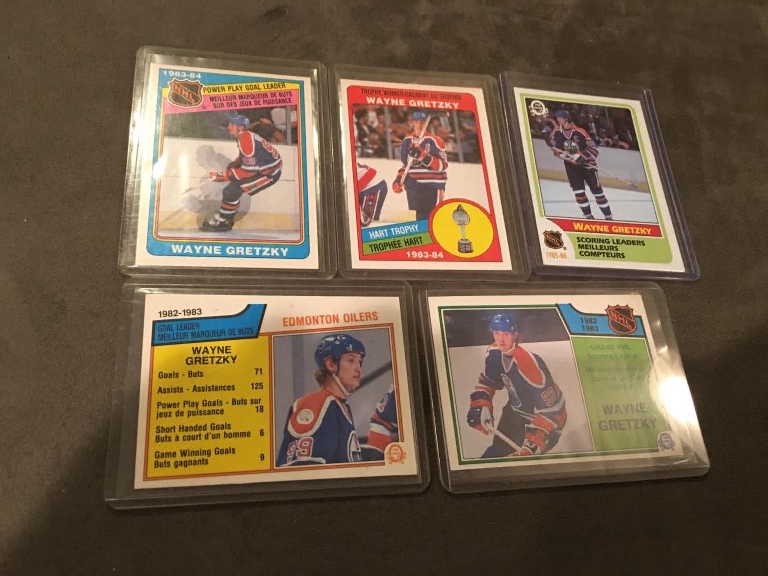 Wayne Gretzky 1980's OPC Card Lot Nice Lot: Wayne Gretzky 1980's OPC Card Lot Nice Lot