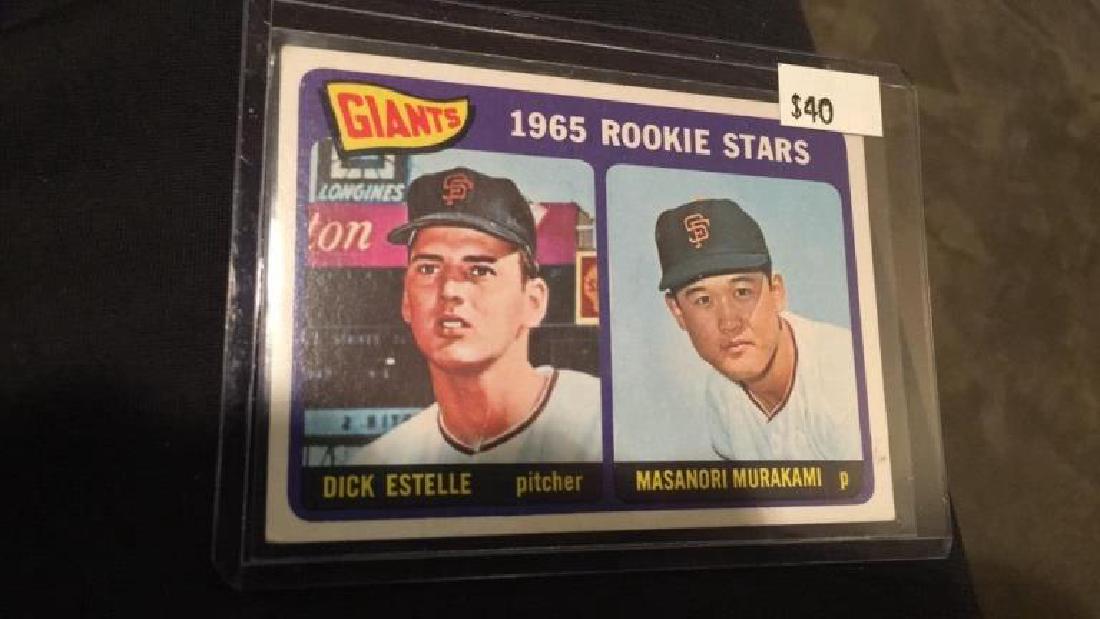 1965 tops dick Estelle and Masanori Murakami RC (1 of 3)