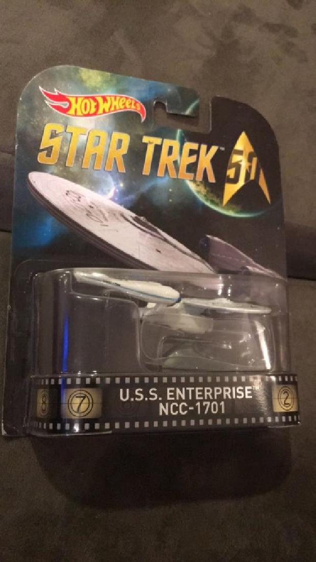 Hot wheels Star Trek USS enterprise in CC +IBM 1701 (1 of 2)
