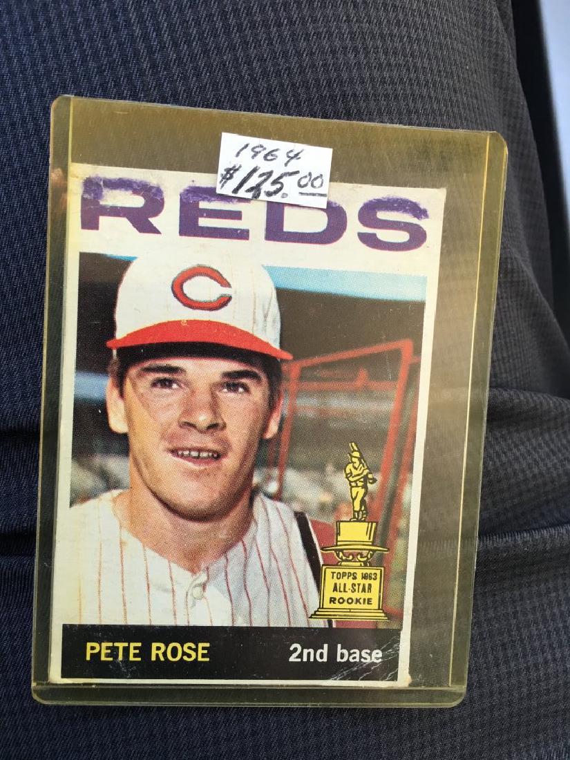 1964 TOPPS #125 PETE ROSE REDS (1 of 2)