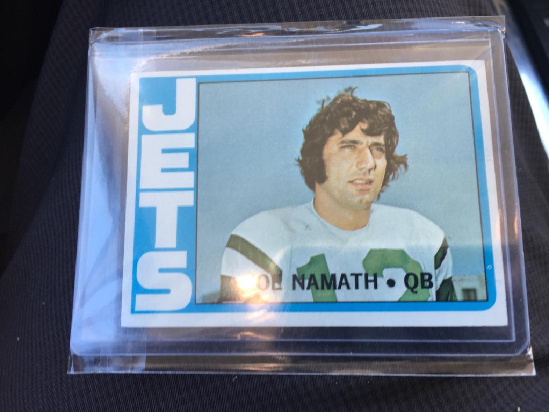 1972 Topps Joe Namath Card # 100 NM (1 of 2)