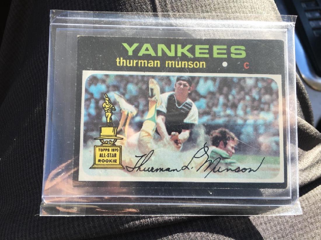 1971 TOPPS THURMAN MUNSON #5 (120.00) (1 of 2)