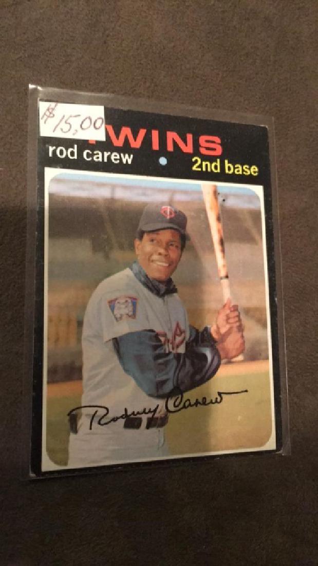 Rod Carew 1971 tops (1 of 2)