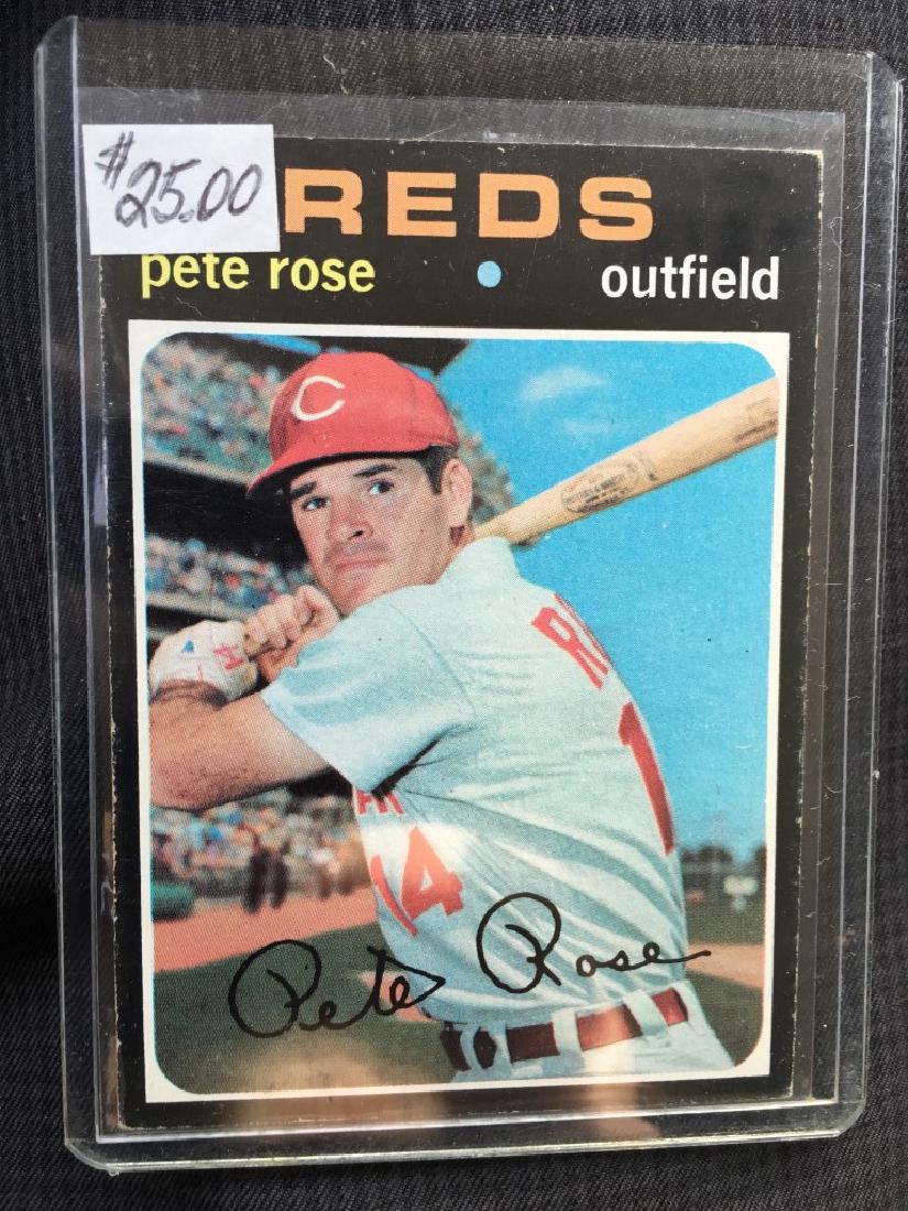 1971 Topps Pete Rose Vintage Card (1 of 2)