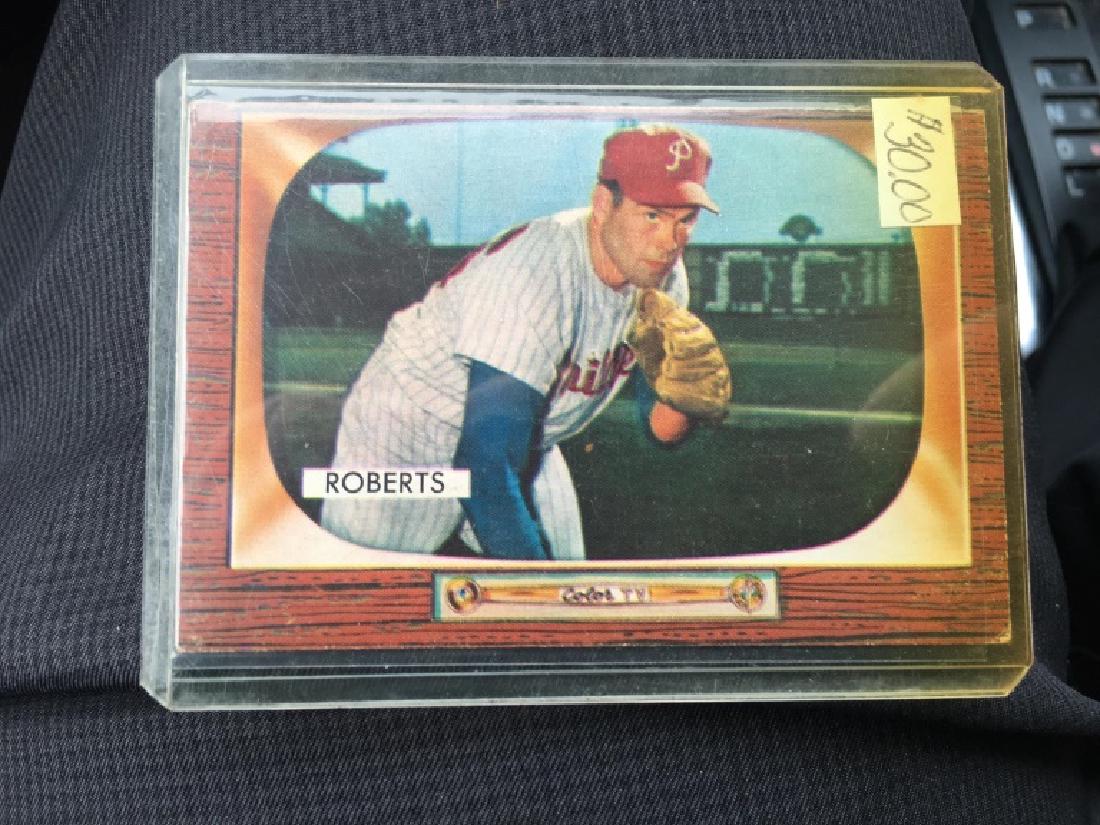 1955 BOWMAN #171 ROBIN ROBERTS PHILADELPHIA (1 of 2)