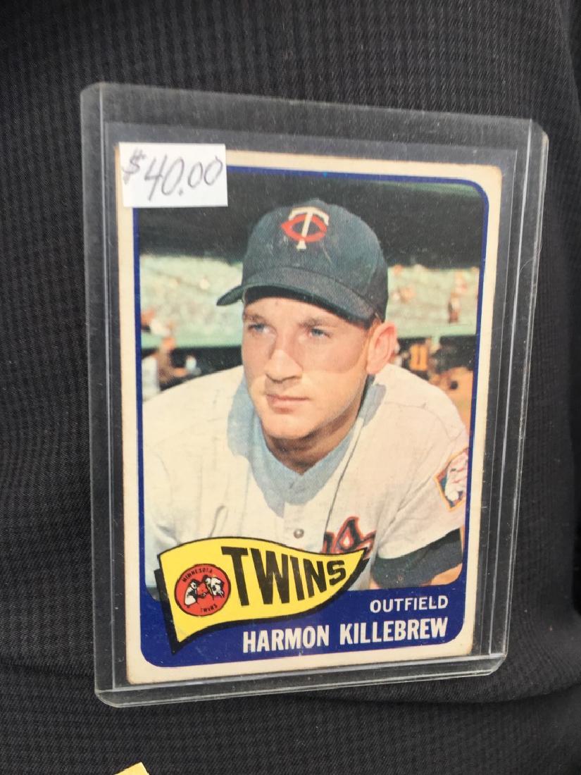 1965 Topps Harmon Killebrew #400 (Hall of Fame) Ts (1 of 2)