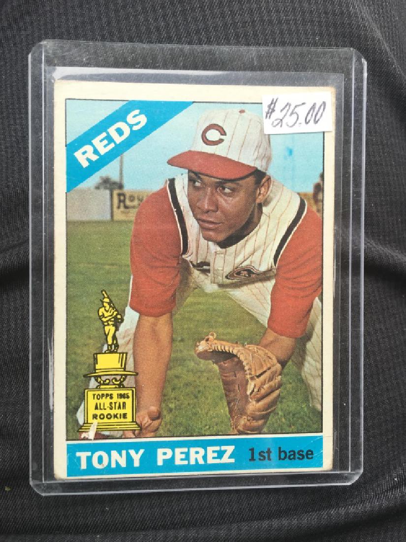 1966 Topps Set Break # 72 Tony Perez (1 of 2)