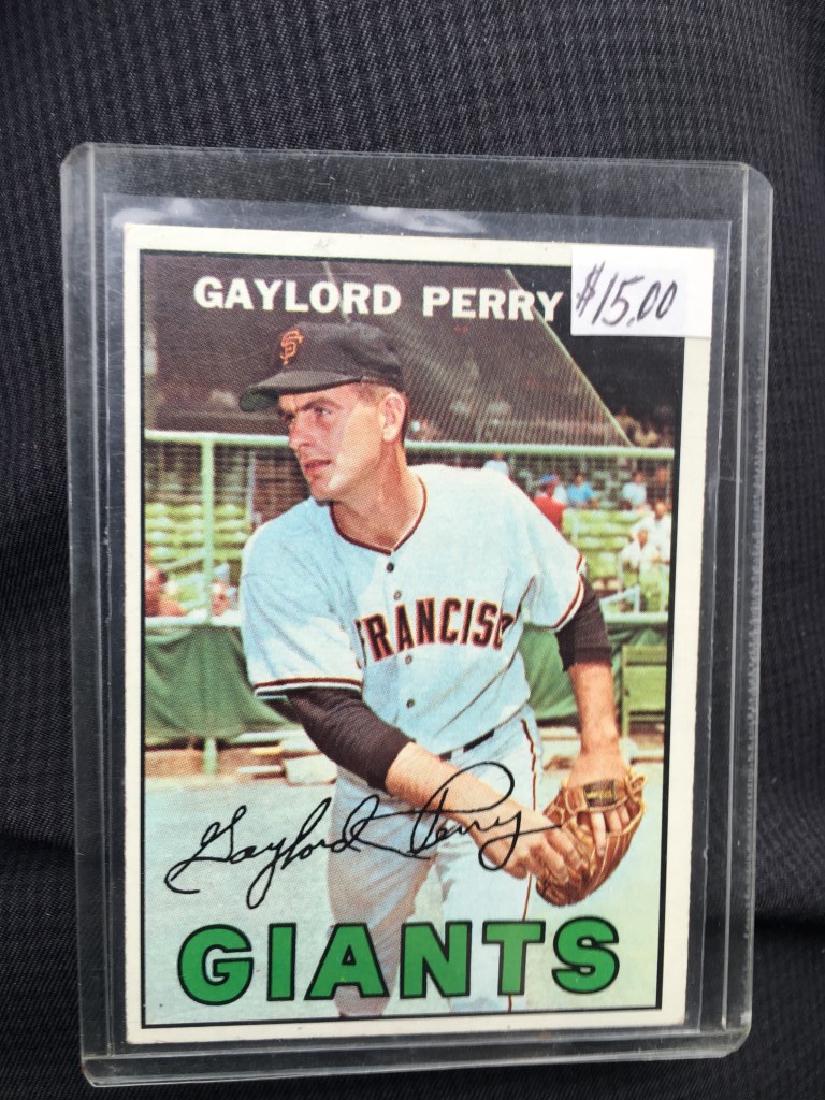 1967 Topps Gaylord Perry: 1967 Topps Gaylord Perry
