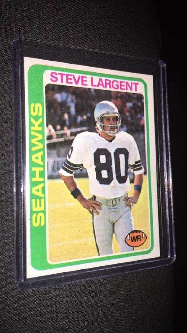 Steve Largent 1978 topps (1 of 2)