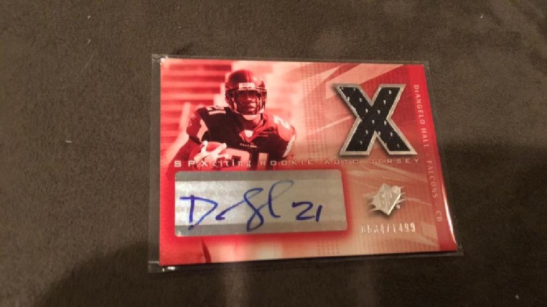 DeAngelo Hall 2004 SPX auto rookie (1 of 1)