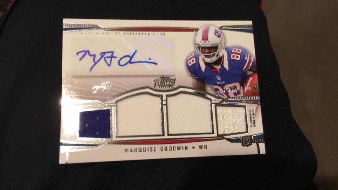 Marquise Goodwin  tops prime quad relic auto (1 of 2)