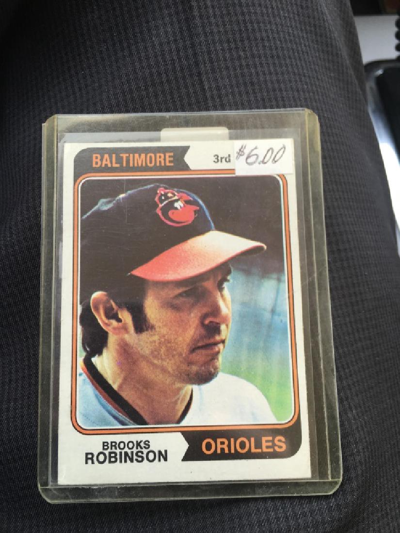 1974 Topps #160 Brooks Robinson Baltimore Oriolesd (1 of 2)